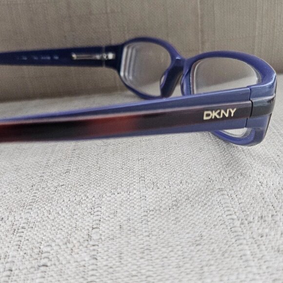 DKNY Women Glasses Frame Eyewear Blue/Brown Tone 51[]16 135 Eyeglass Frame only - Picture 7 of 11